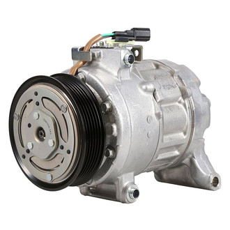 Denso® - A/C Compressor with Clutch