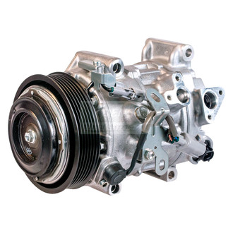 Denso® - A/C Compressor with Clutch