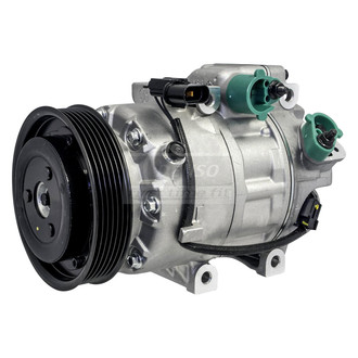 Denso® - A/C Compressor with Clutch