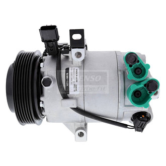 Denso® - A/C Compressor with Clutch