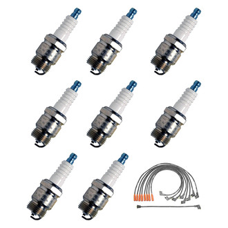 Denso® - Spark Plug Wire and Spark Plug Kit