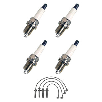 Denso® - Spark Plug Wire and Spark Plug Kit