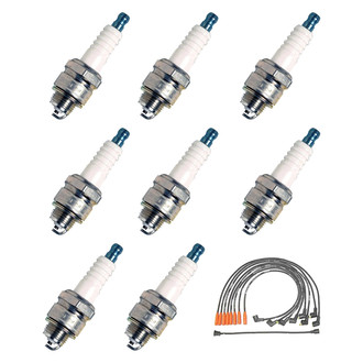Denso® - Spark Plug Wire and Spark Plug Kit