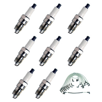 Denso® - Spark Plug Wire and Spark Plug Kit
