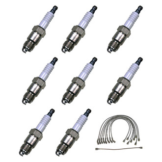 Denso® - Spark Plug Wire and Spark Plug Kit