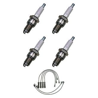 Denso® - Spark Plug Wire and Spark Plug Kit