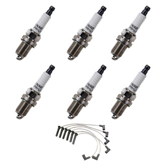 Denso® - Spark Plug Wire and Spark Plug Kit