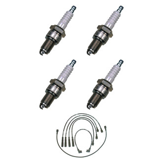 Denso® - Spark Plug Wire and Spark Plug Kit