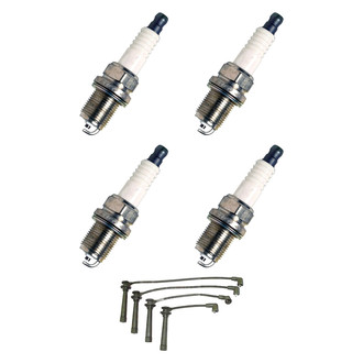 Denso® - Spark Plug Wire and Spark Plug Kit
