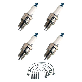 Denso® - Spark Plug Wire and Spark Plug Kit
