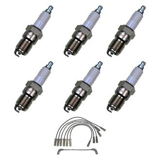 Denso® - Spark Plug Wire and Spark Plug Kit