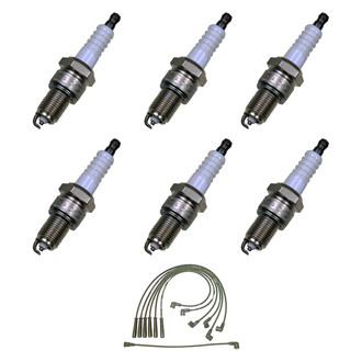 Denso® - Spark Plug Wire and Spark Plug Kit