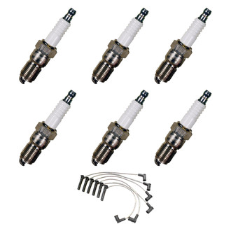 Denso® - Spark Plug Wire and Spark Plug Kit