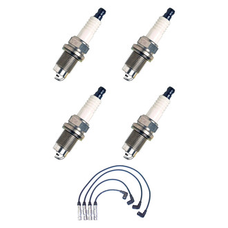 Denso® - Spark Plug Wire and Spark Plug Kit