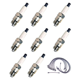 Denso® - Spark Plug Wire and Spark Plug Kit