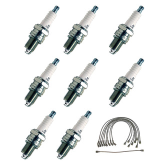 Denso® - Spark Plug Wire and Spark Plug Kit