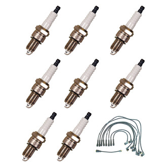 Denso® - Spark Plug Wire and Spark Plug Kit