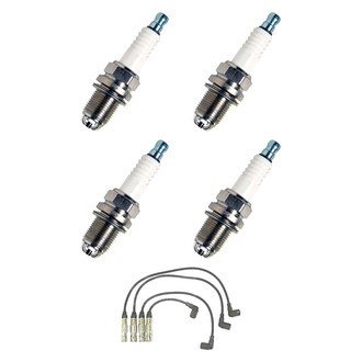 Denso® - Spark Plug Wire and Spark Plug Kit