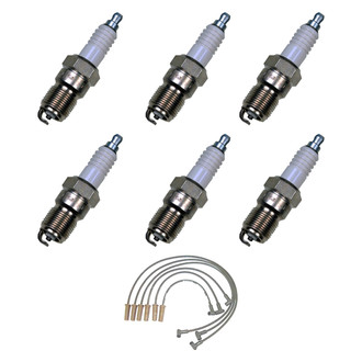 Denso® - Spark Plug Wire and Spark Plug Kit