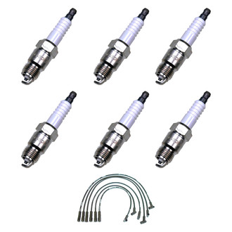 Denso® - Spark Plug Wire and Spark Plug Kit