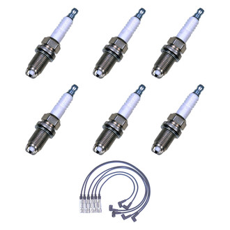 Denso® - Spark Plug Wire and Spark Plug Kit