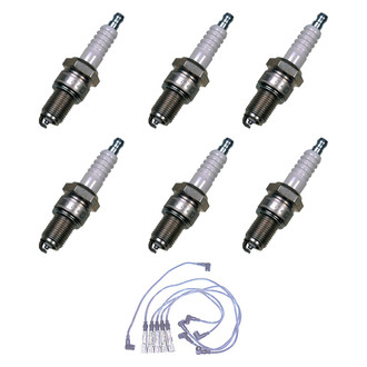 Denso® - Spark Plug Wire and Spark Plug Kit