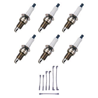Denso® - Spark Plug Wire and Spark Plug Kit