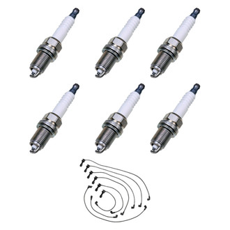 Denso® - Spark Plug Wire and Spark Plug Kit