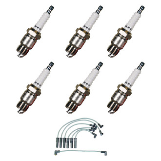Denso® - Spark Plug Wire and Spark Plug Kit