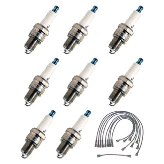 Denso® - Spark Plug Wire and Spark Plug Kit