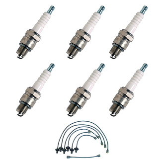 Denso® - Spark Plug Wire and Spark Plug Kit