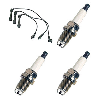 Denso® - Spark Plug Wire and Spark Plug Kit