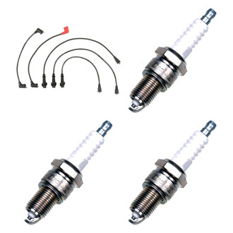 Denso® - Spark Plug Wire and Spark Plug Kit