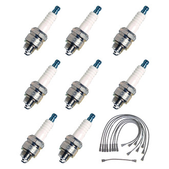 Denso® - Spark Plug Wire and Spark Plug Kit