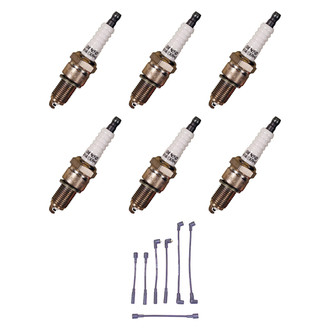 Denso® - Spark Plug Wire and Spark Plug Kit