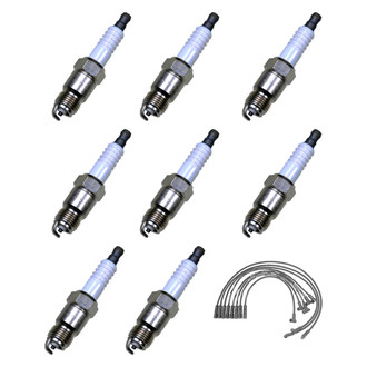 Denso® - Spark Plug Wire and Spark Plug Kit