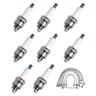 Denso® - Spark Plug Wire and Spark Plug Kit
