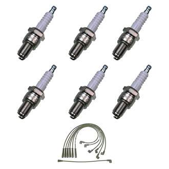 Denso® - Spark Plug Wire and Spark Plug Kit