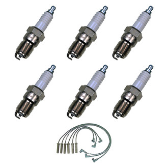 Denso® - Spark Plug Wire and Spark Plug Kit