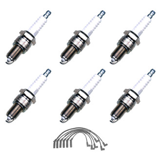 Denso® - Spark Plug Wire and Spark Plug Kit