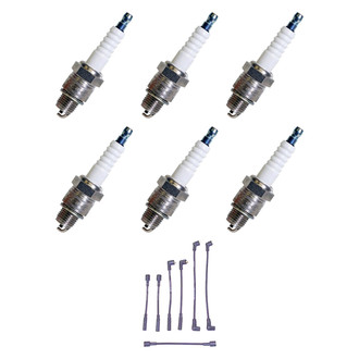 Denso® - Spark Plug Wire and Spark Plug Kit