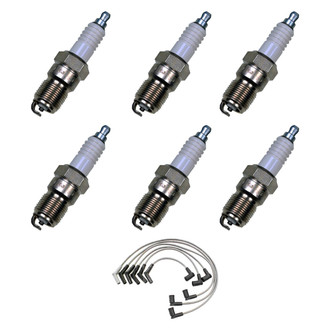 Denso® - Spark Plug Wire and Spark Plug Kit