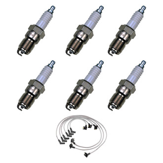 Denso® - Spark Plug Wire and Spark Plug Kit