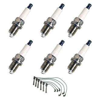 Denso® - Spark Plug Wire and Spark Plug Kit