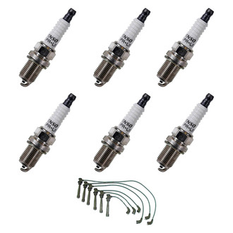 Denso® - Spark Plug Wire and Spark Plug Kit