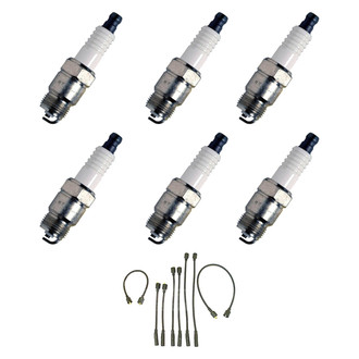 Denso® - Spark Plug Wire and Spark Plug Kit