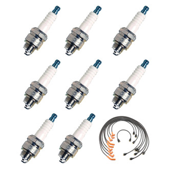 Denso® - Spark Plug Wire and Spark Plug Kit