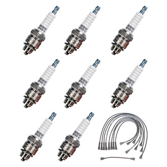 Denso® - Spark Plug Wire and Spark Plug Kit