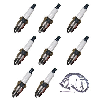 Denso® - Spark Plug Wire and Spark Plug Kit