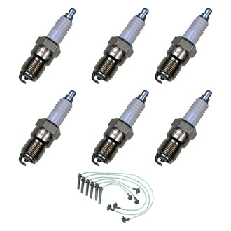 Denso® - Spark Plug Wire and Spark Plug Kit